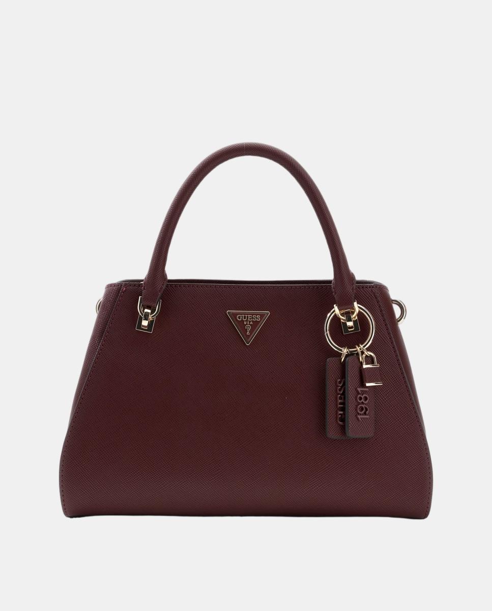 Imagem 0 de Mala Satchel Tricolor com Alça Dupla e Alça de Tiracolo