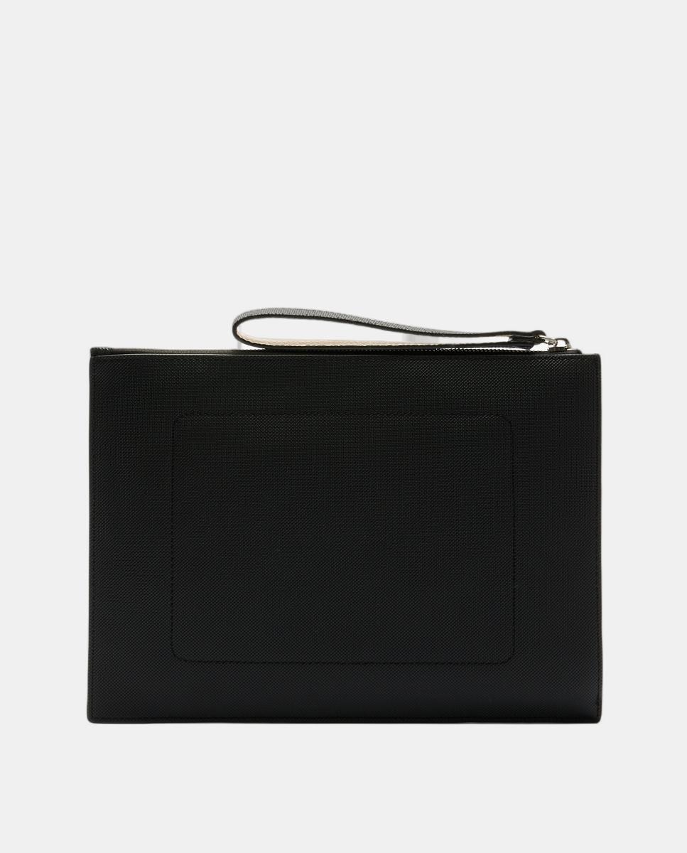 Cartera de mano en con cremallera - Lacoste - Negro Negro-2