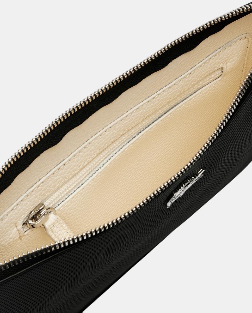 Cartera de mano en con cremallera - Lacoste - Negro Negro-4