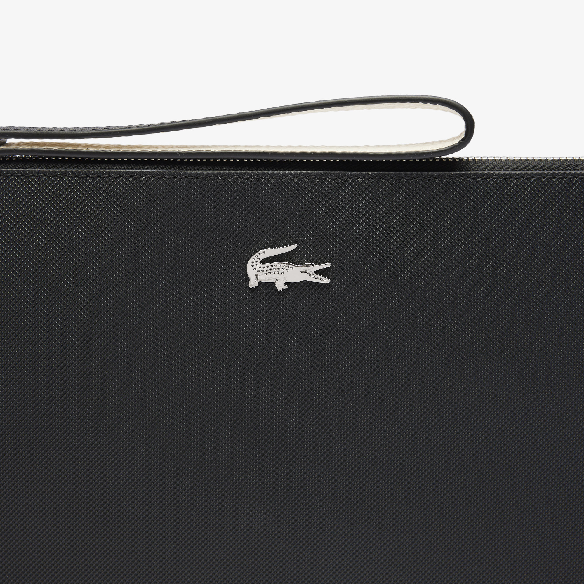 Cartera de mano en con cremallera - Lacoste - Negro Negro-5