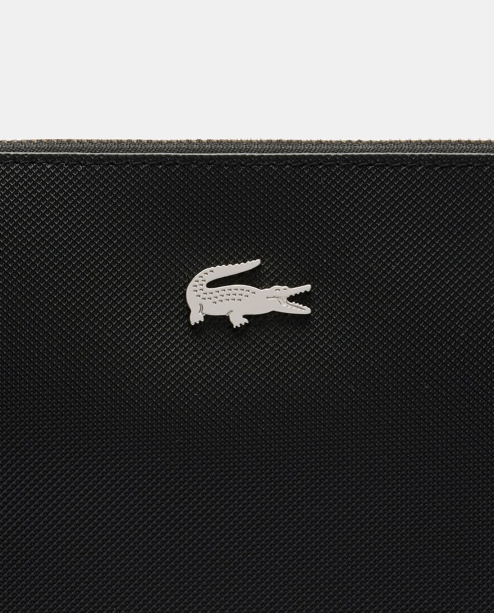 Cartera de mano en con cremallera - Lacoste - Negro Negro-11