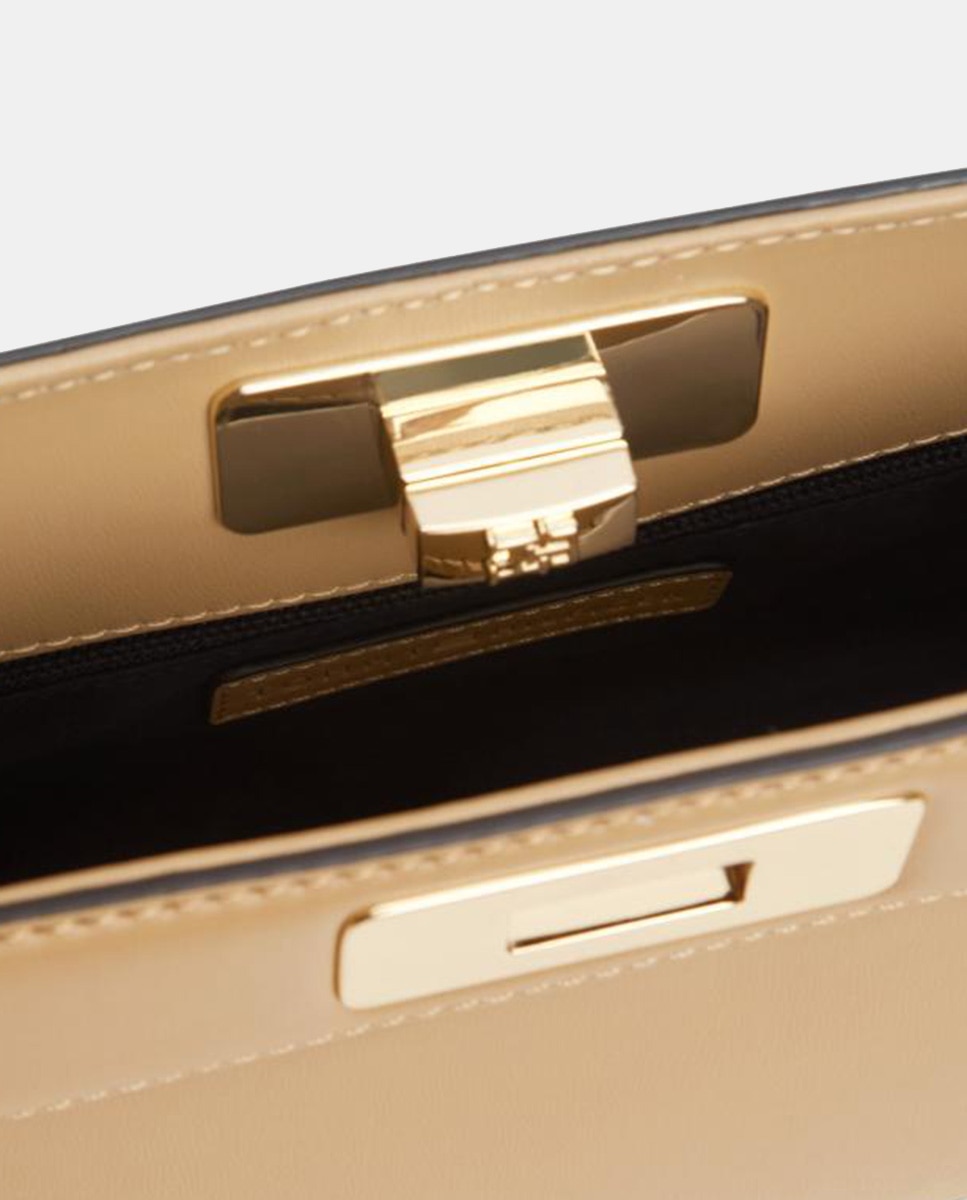 Mala Estilo Clutch Bege-3