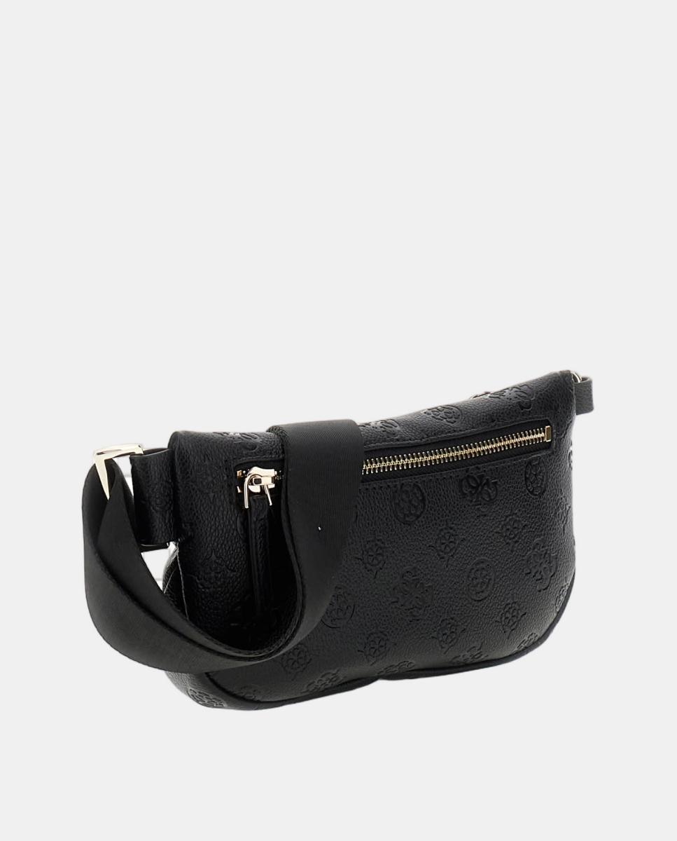 Bolsa de Cintura com Fecho de Correr Preto-2