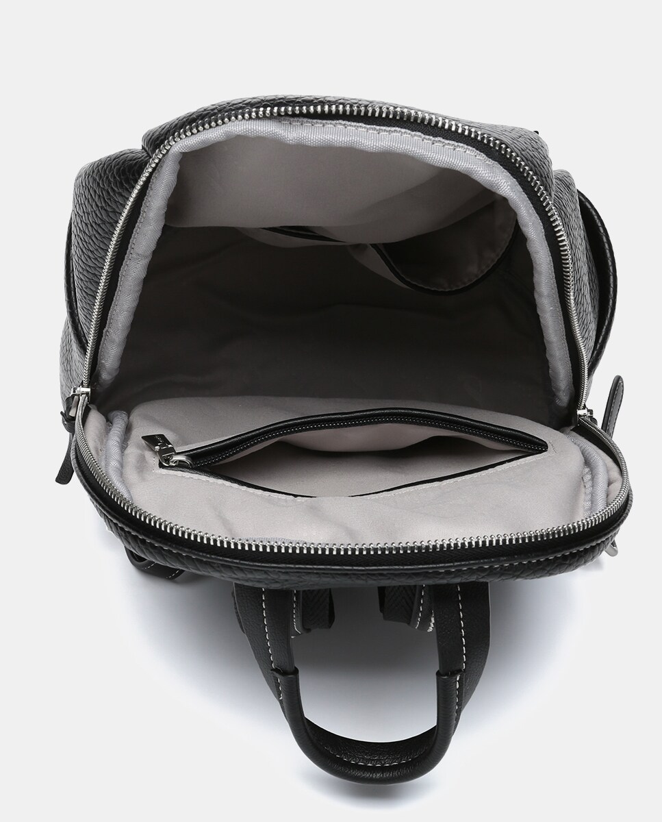 Mochila Oceans Diary em Materiais Reciclados - Preto Preto-5