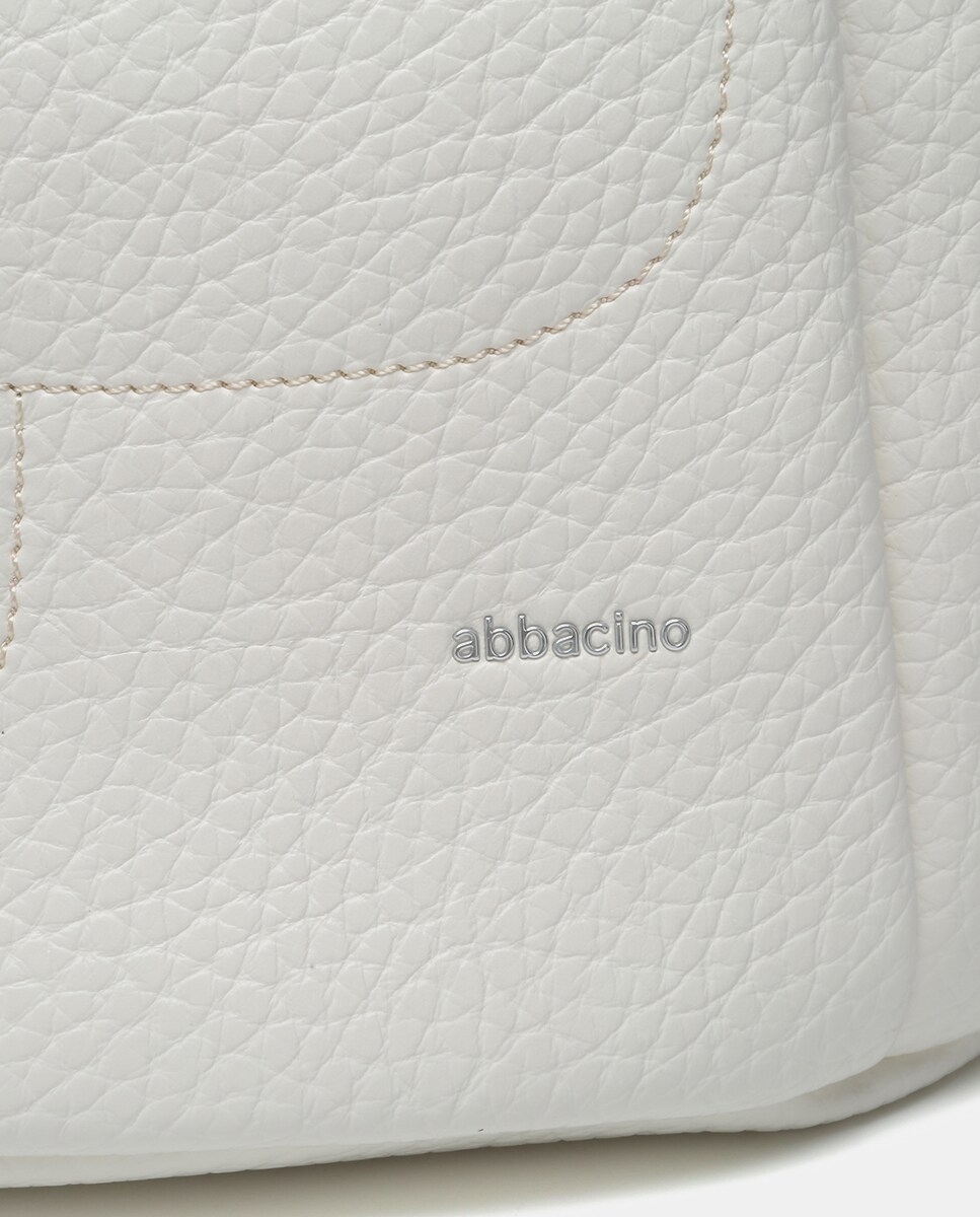 Mochila Oceans Diary em Materiais Reciclados - Bege Bege-6