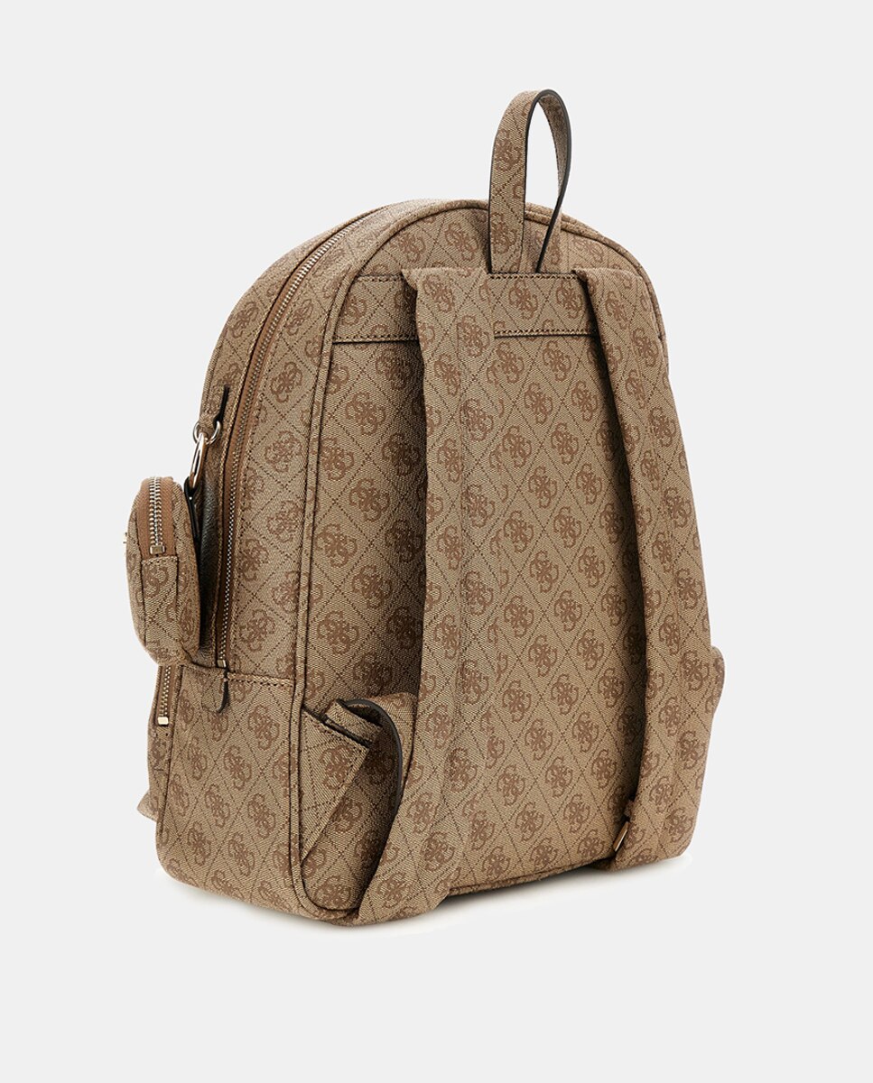 Mochila de Logótipo 4G com Alças Ajustáveis Bege-2