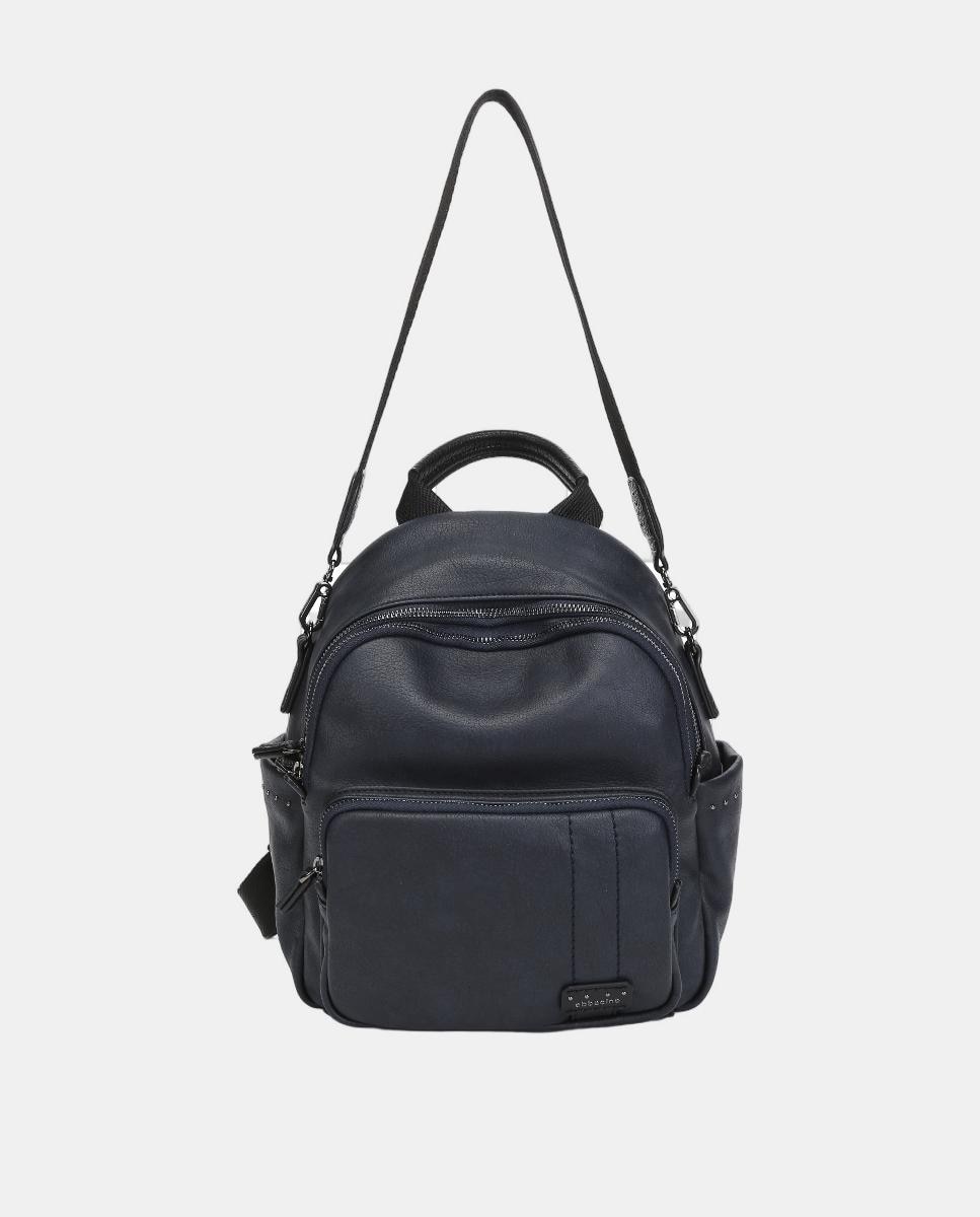 Mochila Freedom em Materiais Reciclados Azul-4