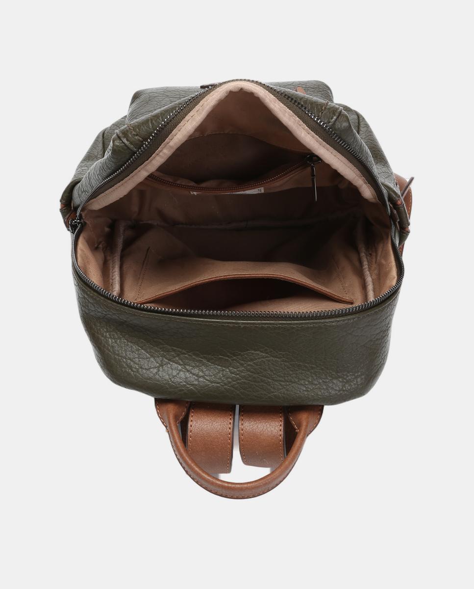 Mochila Freedom em Materiais Reciclados Verde-6