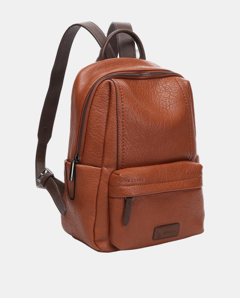 Mochila Freedom em Materiais Reciclados Castanho-2