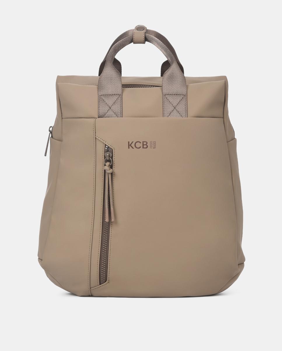 Mochila Grande Cord Castanho-1
