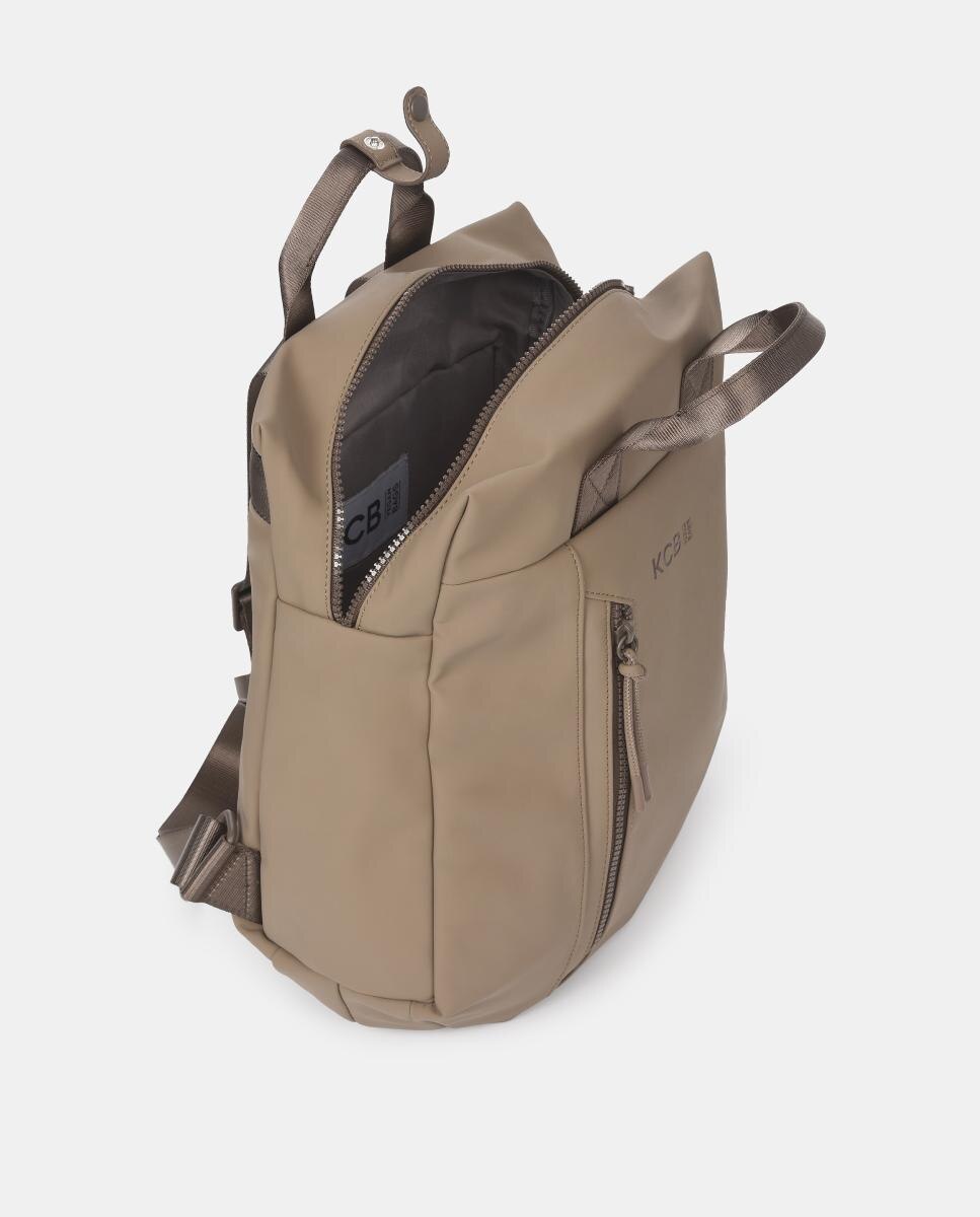 Mochila Grande Cord Castanho-3