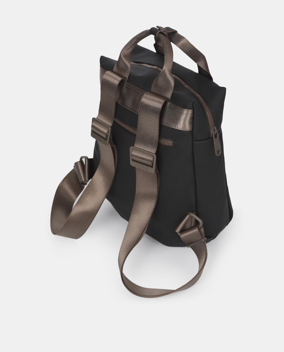 Mochila Pequena Cord Preto-2