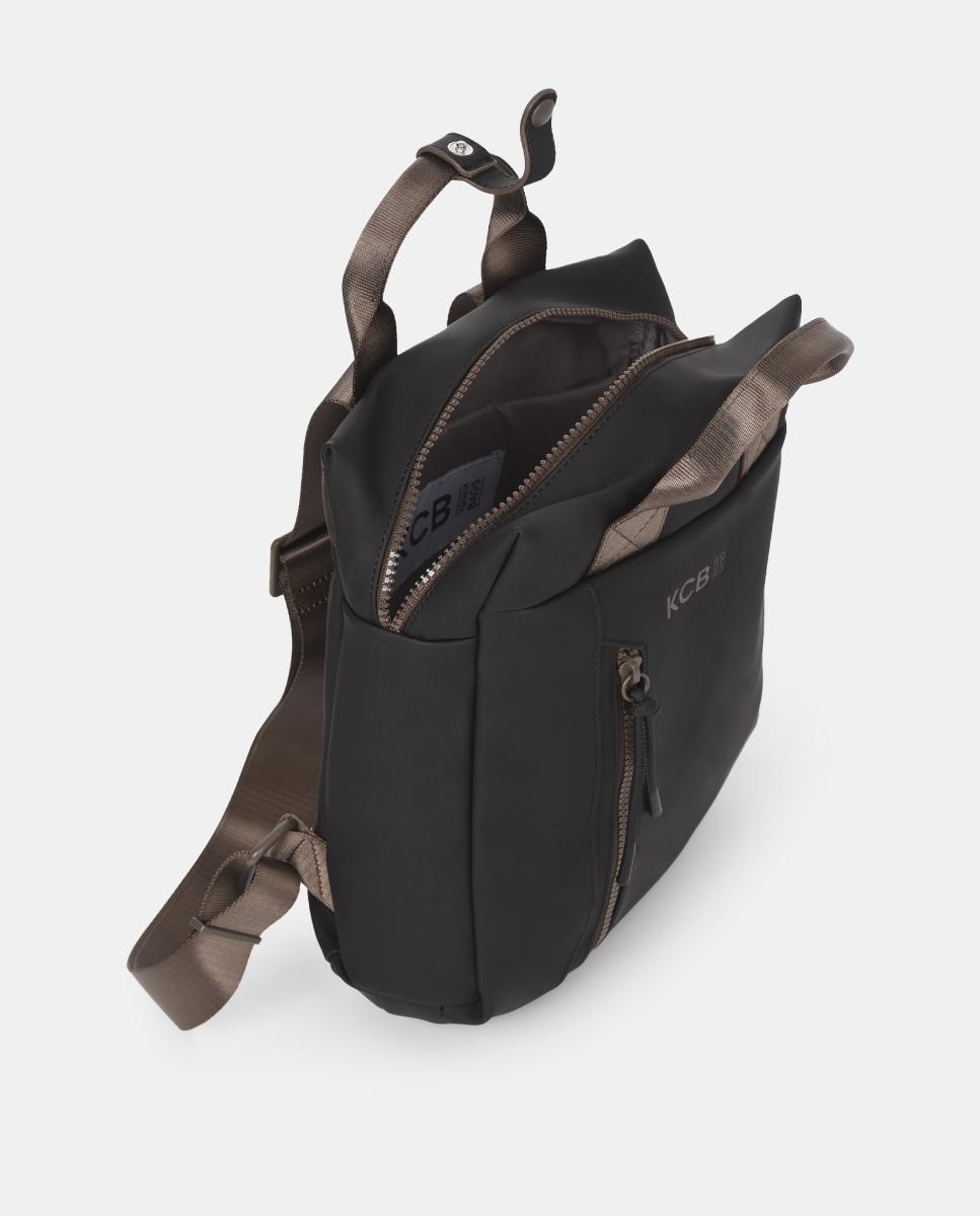 Mochila Pequena Cord Preto-3