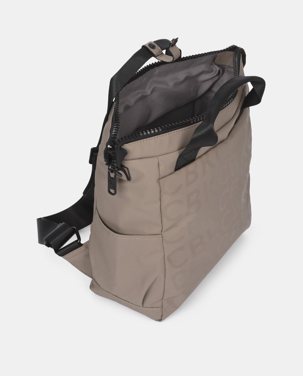 Mochila Grande Castanho-2