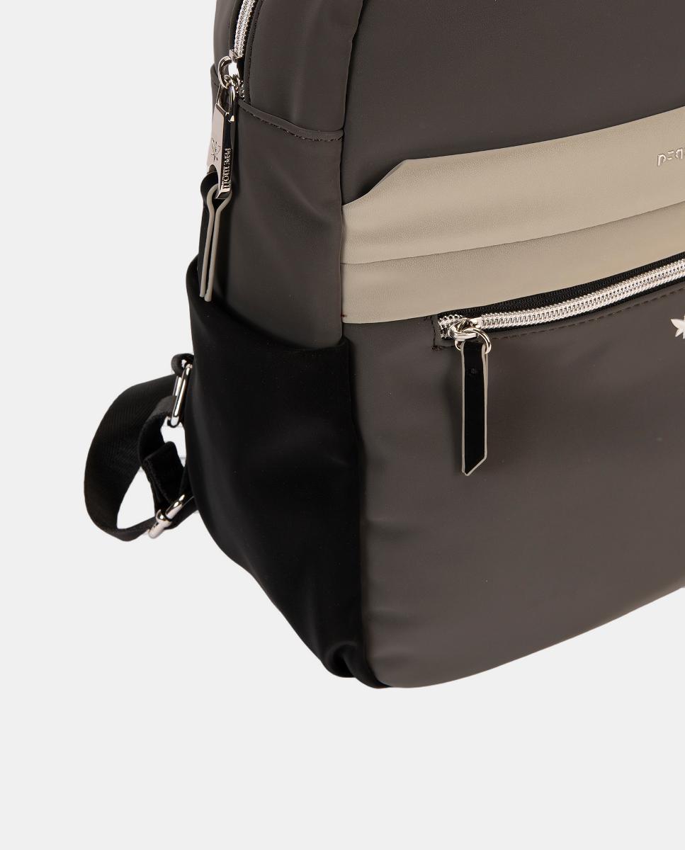 Mochila de Tato Muito Agradável Cinzento-escuro-3