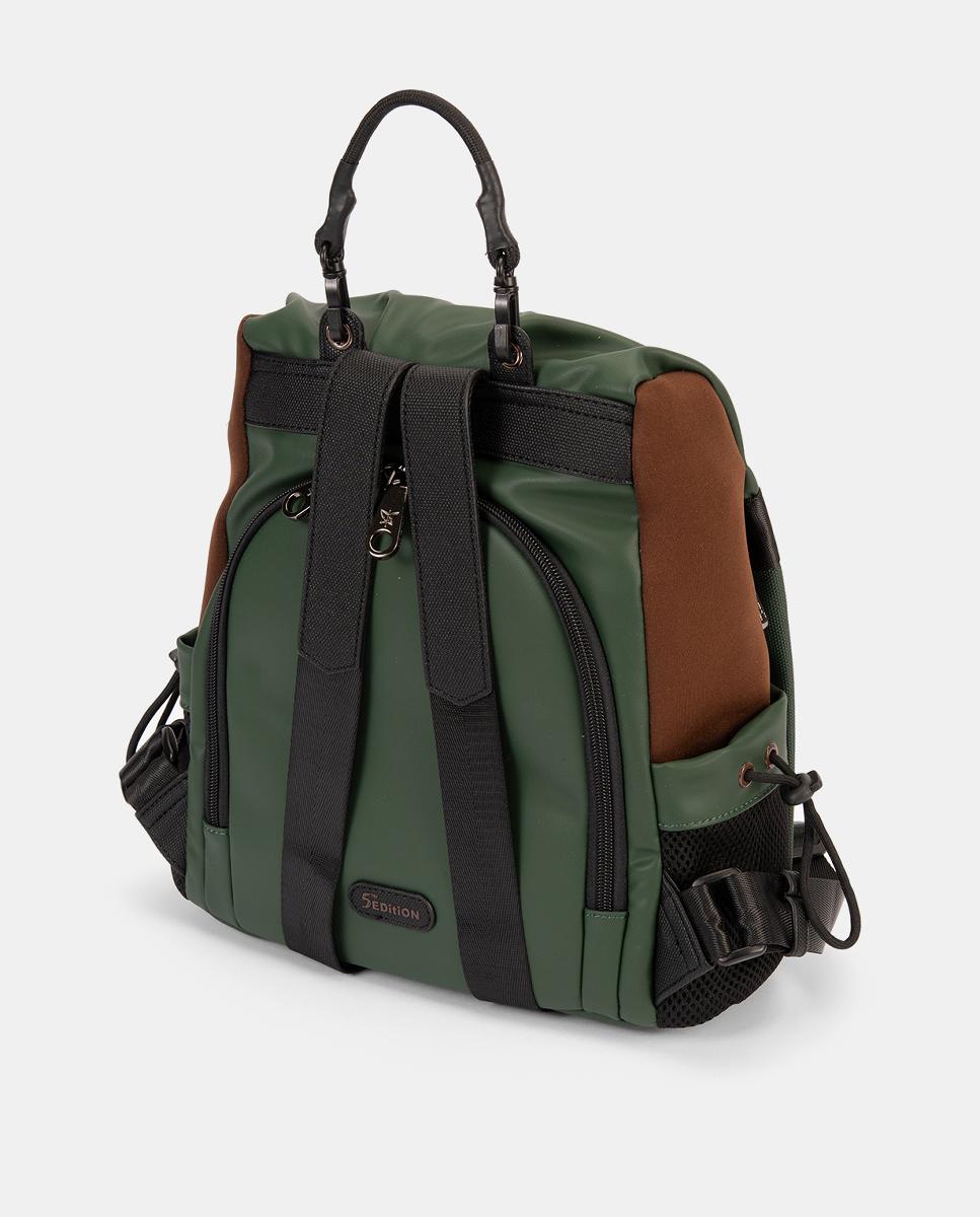 Mochila de Neopreno Verde-escuro-2