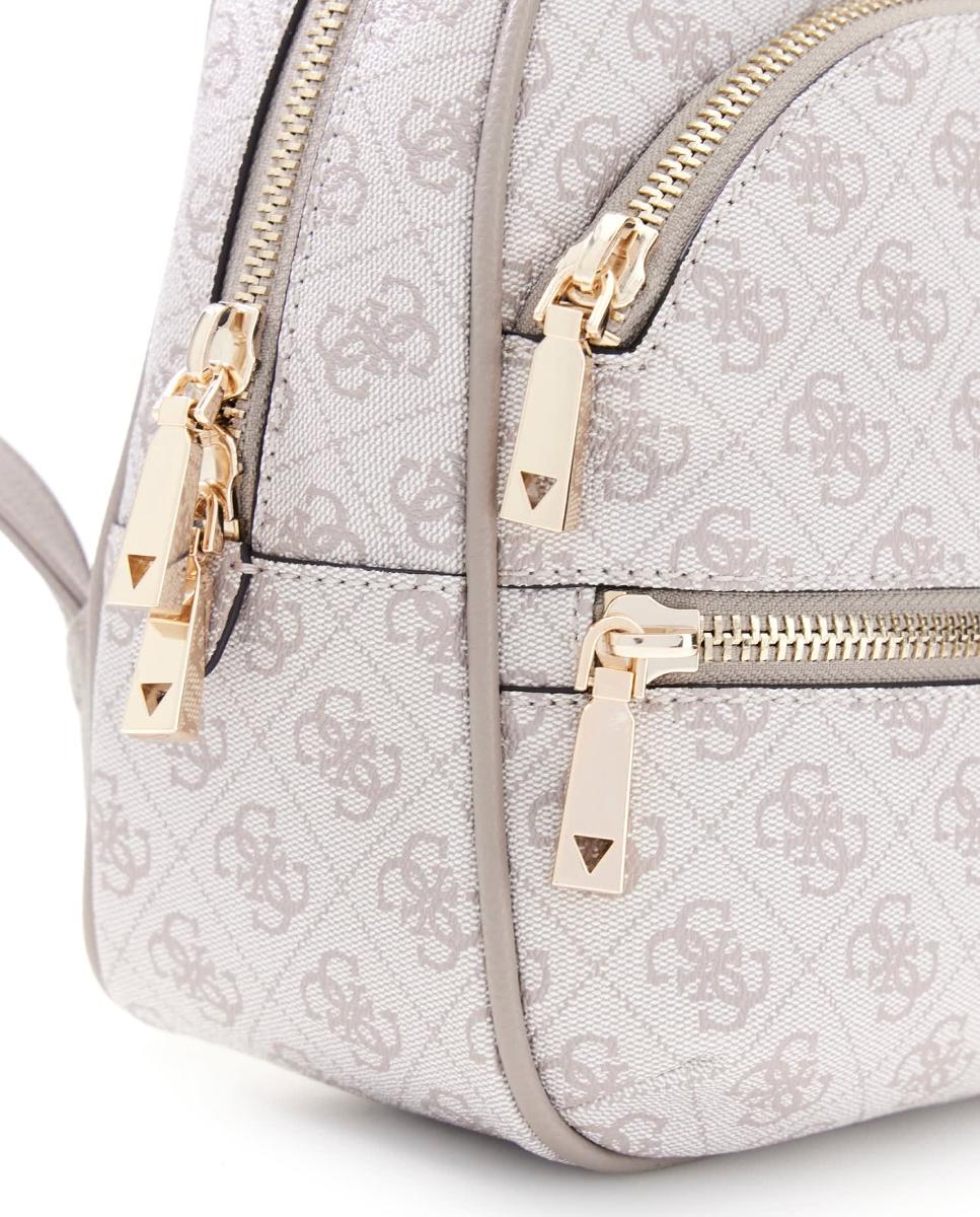 Mochila com Fecho de Correr Branco-2