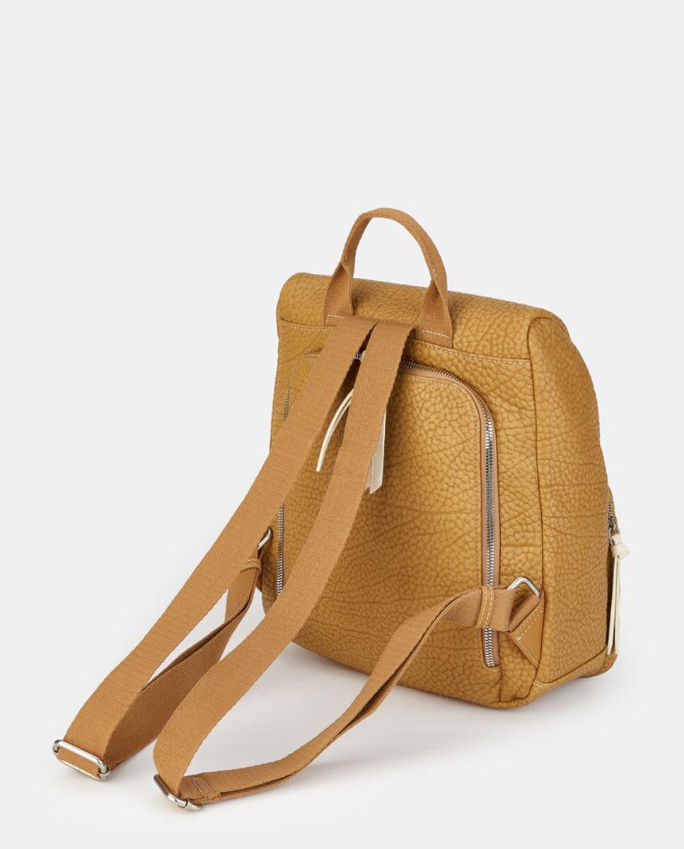 Mochila com Fecho de Correr Camel-2