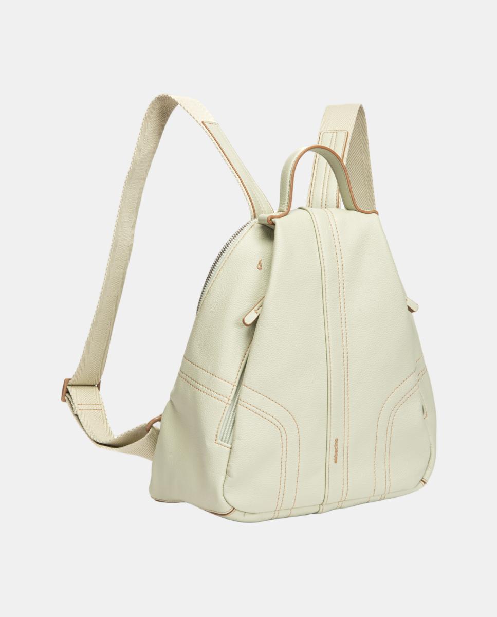 Mochila com Pespontos Verde-2