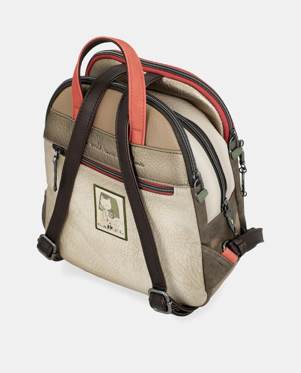 Mochila Antirroubo Amphora Multicolor-4