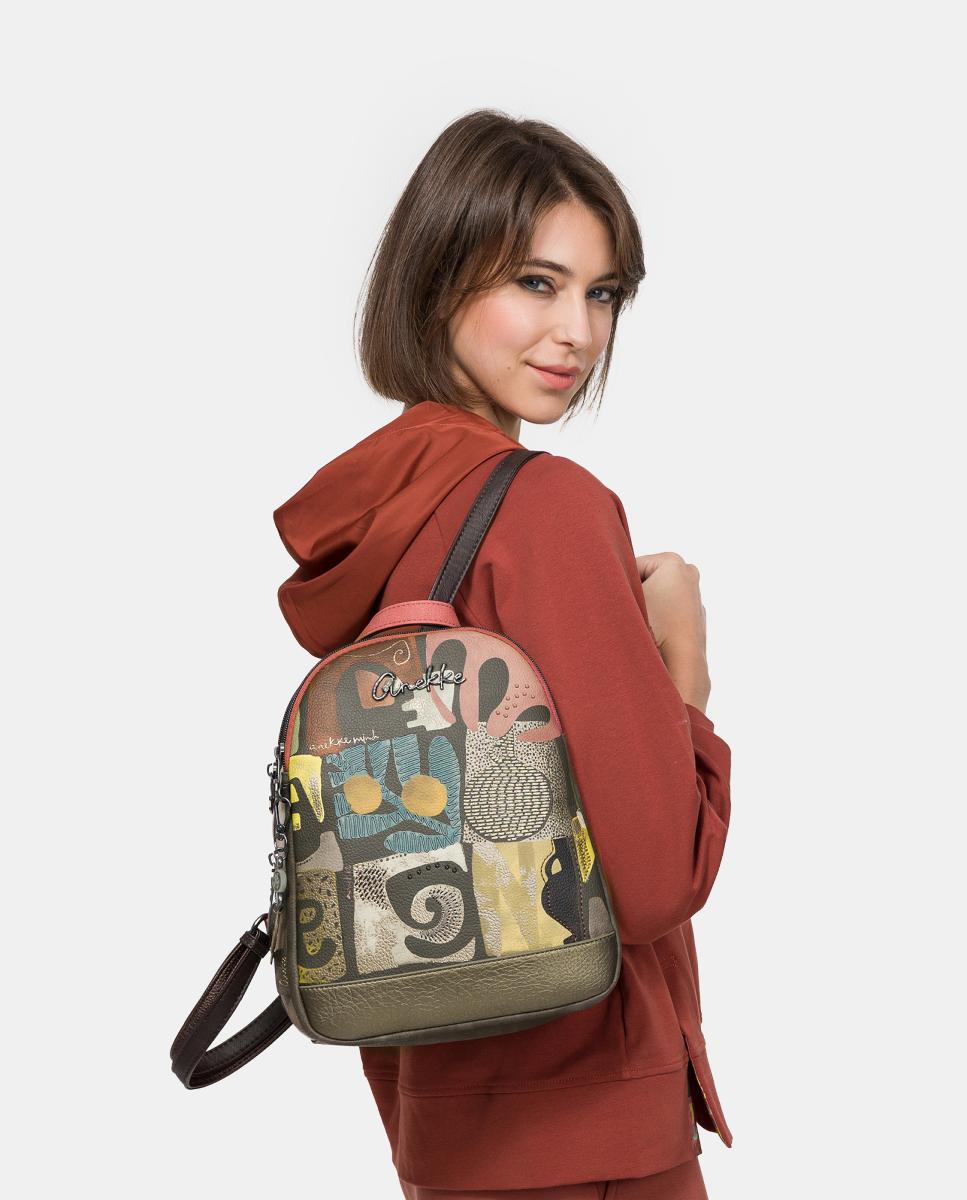Mochila Antirroubo Amphora Multicolor-6