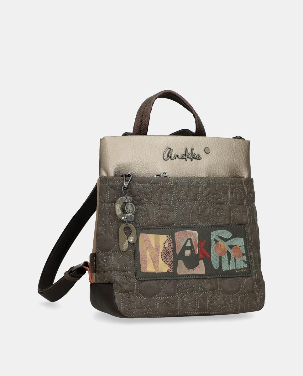 Mochila Quadrada Amphora Multicolor-2