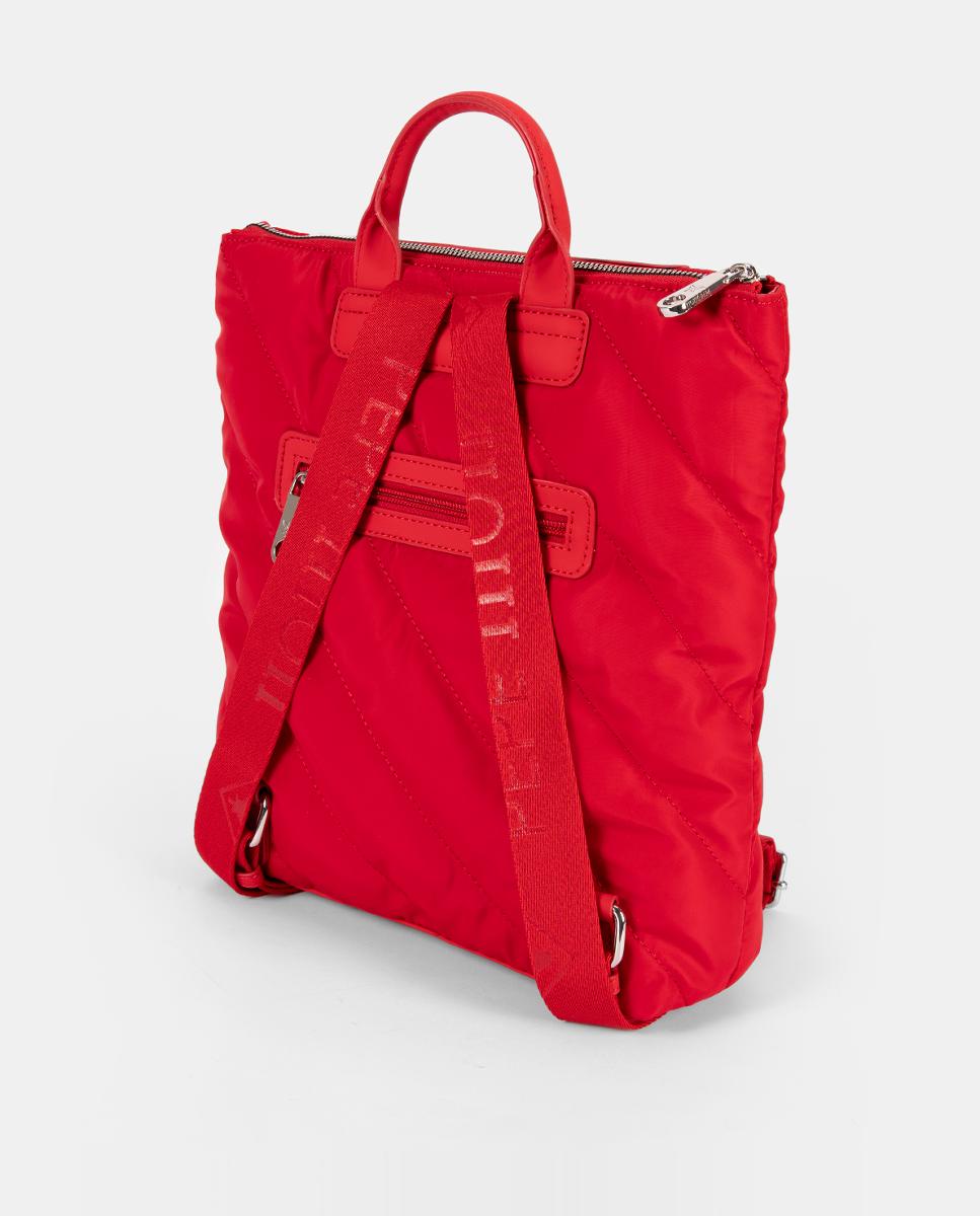 Mochila de Nylon Vermelho-2