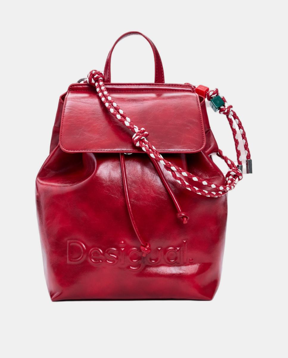 Mochila Pequena com Logótipo Vermelho-1