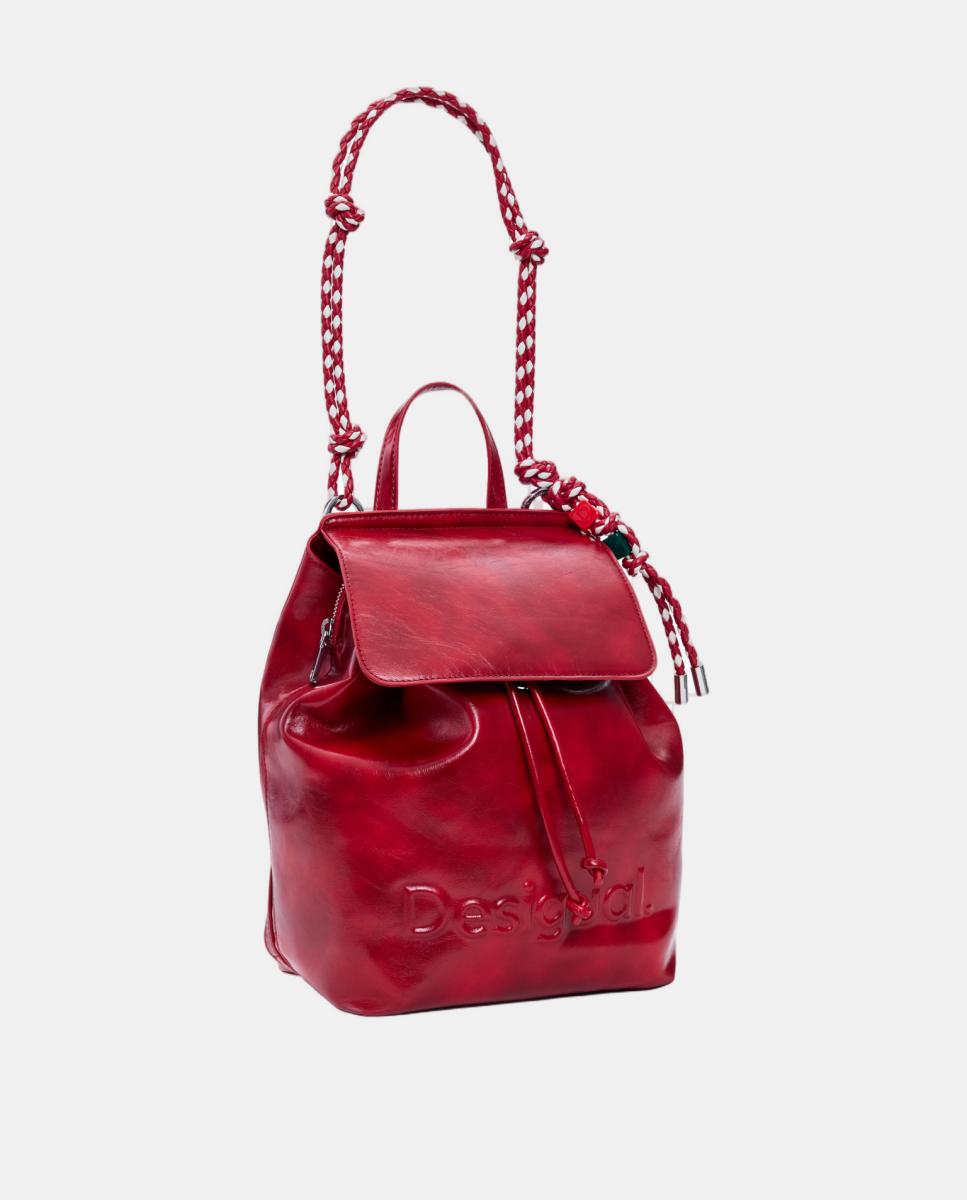 Mochila Pequena com Logótipo Vermelho-4