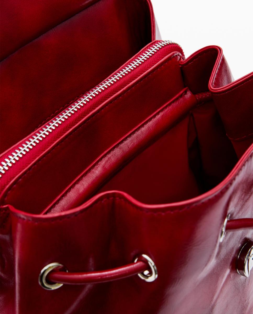 Mochila Pequena com Logótipo Vermelho-5
