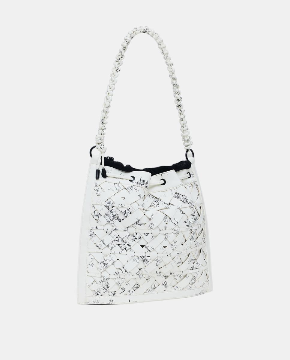 Mochila Média com Lettering Cru-2