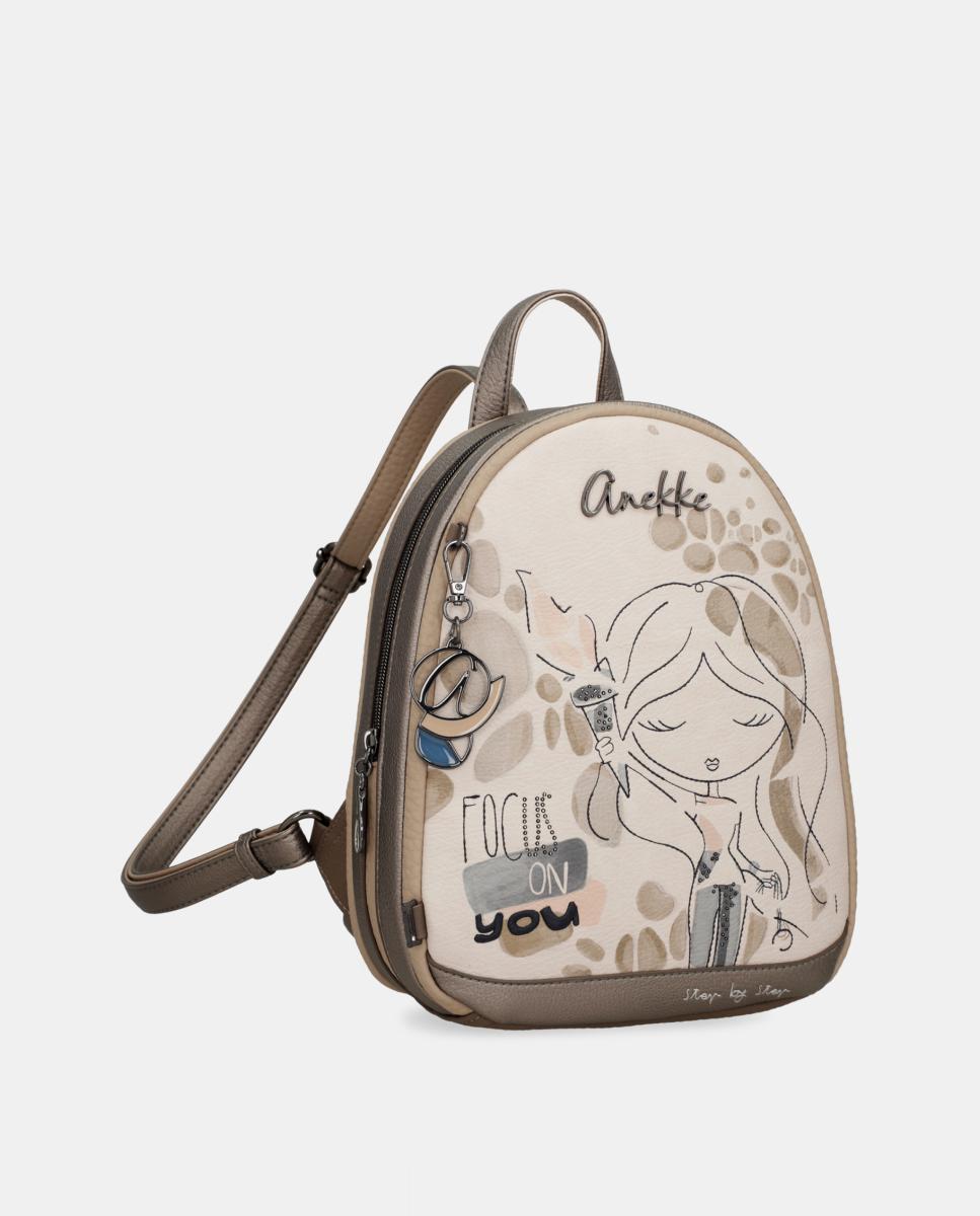 Mochila Pequena de Passeio Olympia Multicolor-2