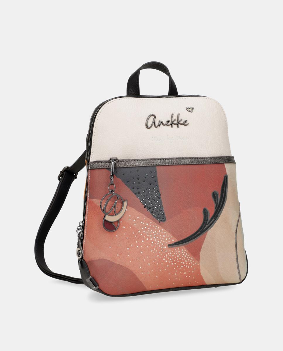 Mochila com Bolso à Frente Eikon Multicolor-2