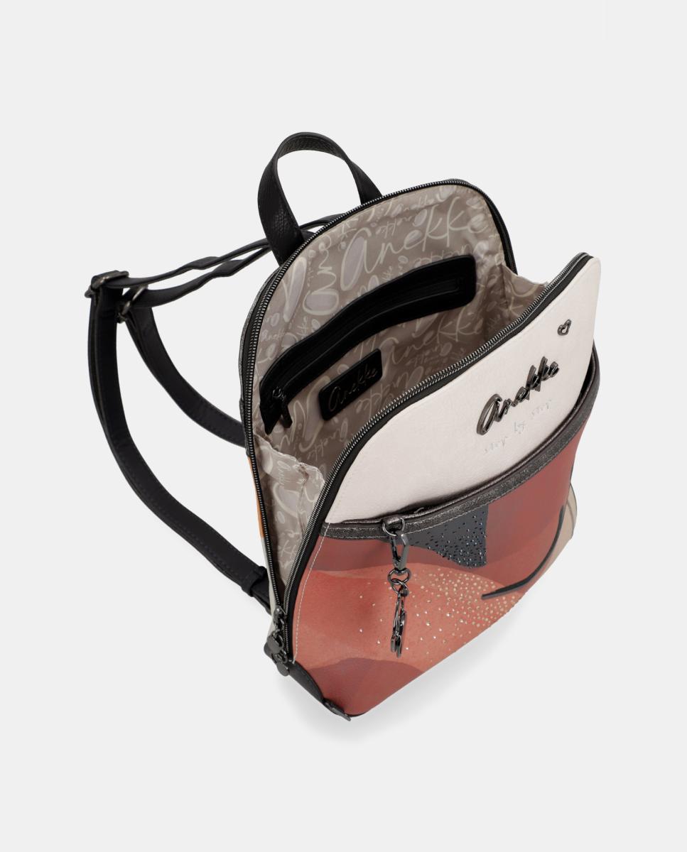 Mochila com Bolso à Frente Eikon Multicolor-5