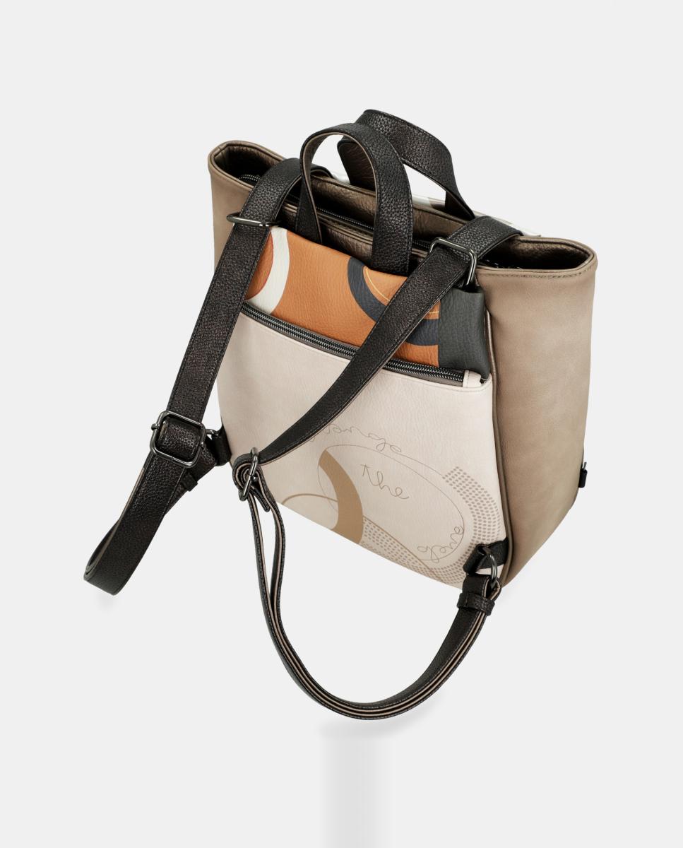 Mochila de Alça Dupla Eikon Multicolor-4