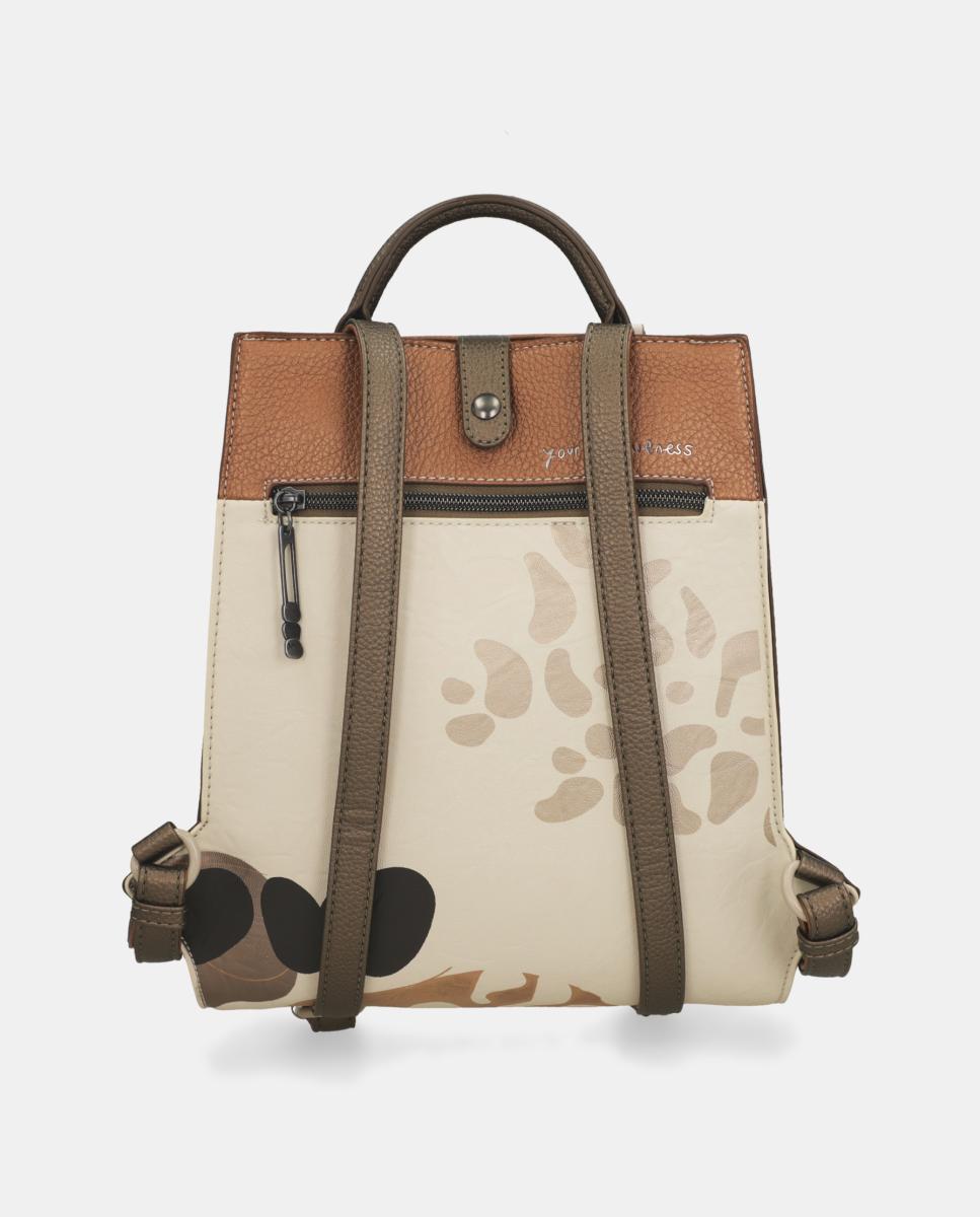 Mochila Quadrada Gaia Multicolor-3
