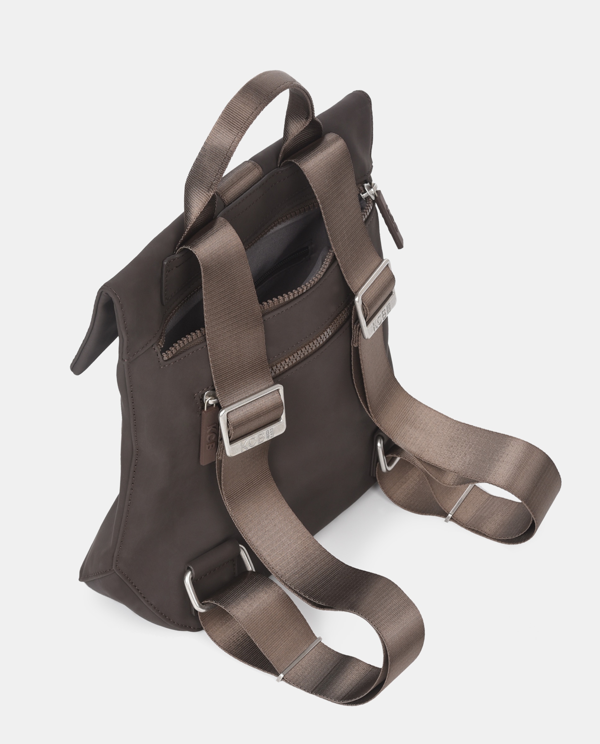 Imagen 2 de Mochila antirrobo grande KCB Chain - Marrón Marrón
