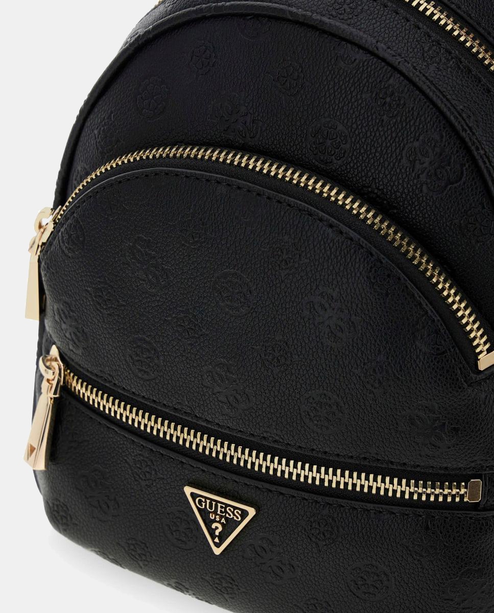 Mochila com Fecho de Correr Preto-3