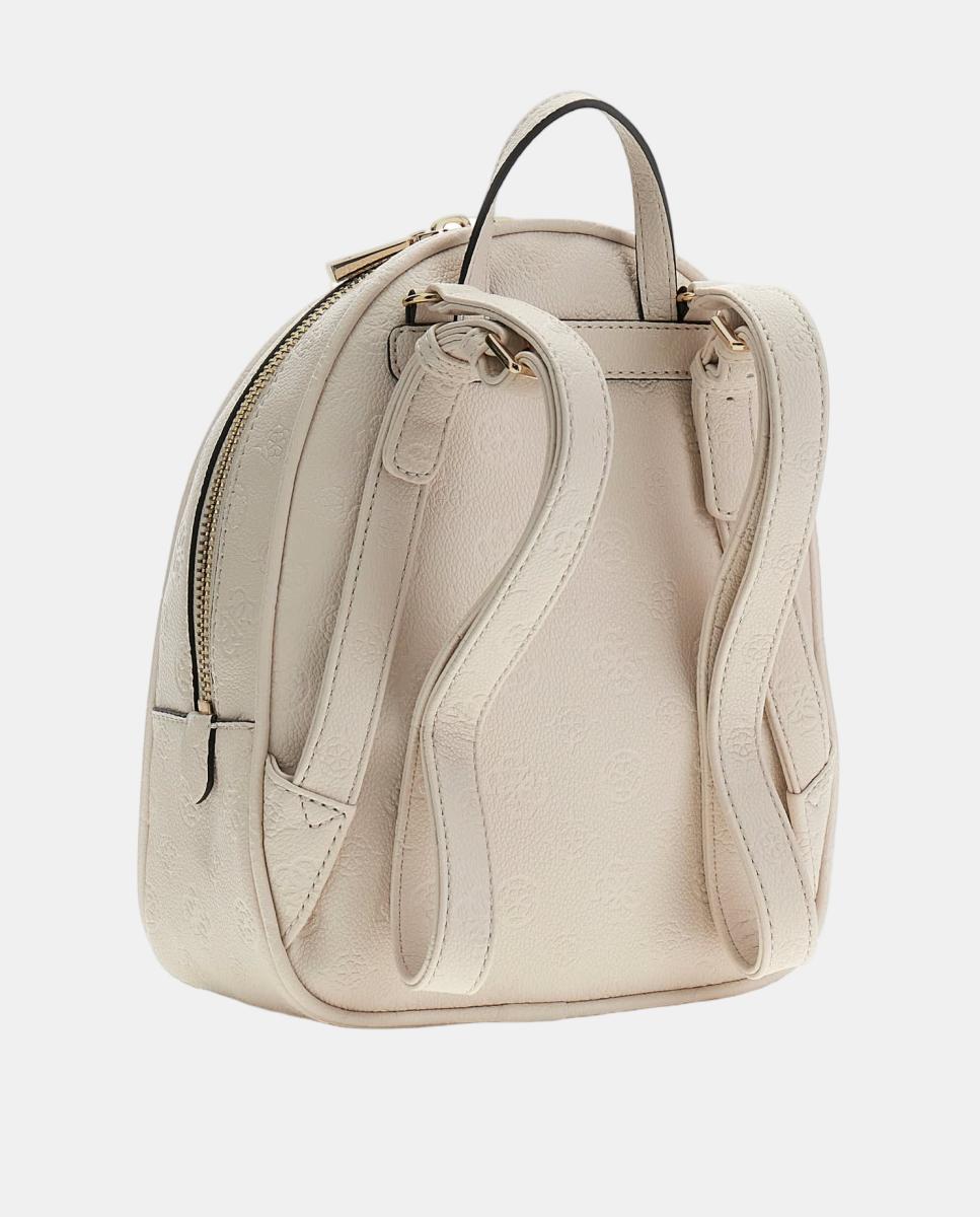 Mochila com Fecho de Correr Branco-2
