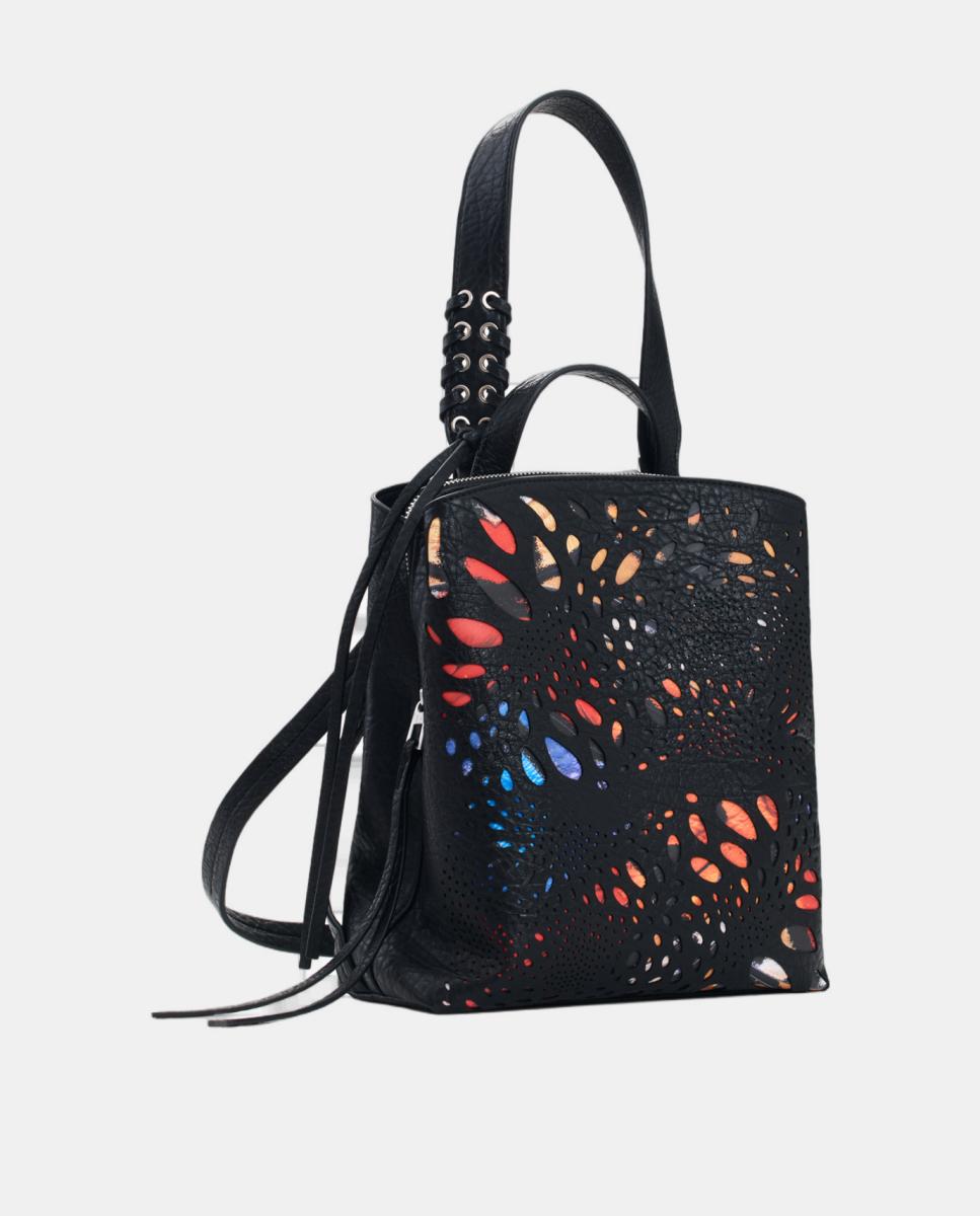 Mochila Mini Borboleta Preto-3