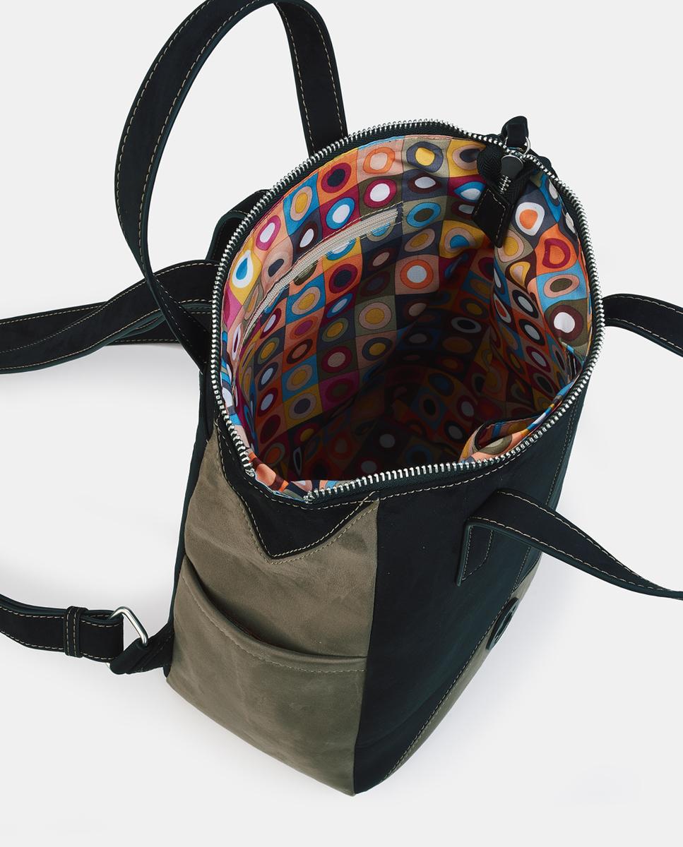 Mochila con cremallera - Caminatta - Negro Negro-3