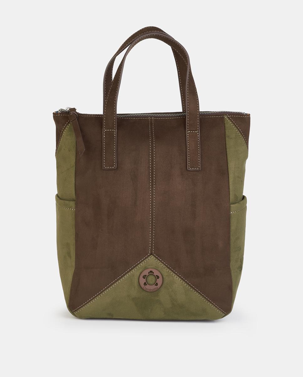 Imagen 0 de Mochila con cremallera Marrón