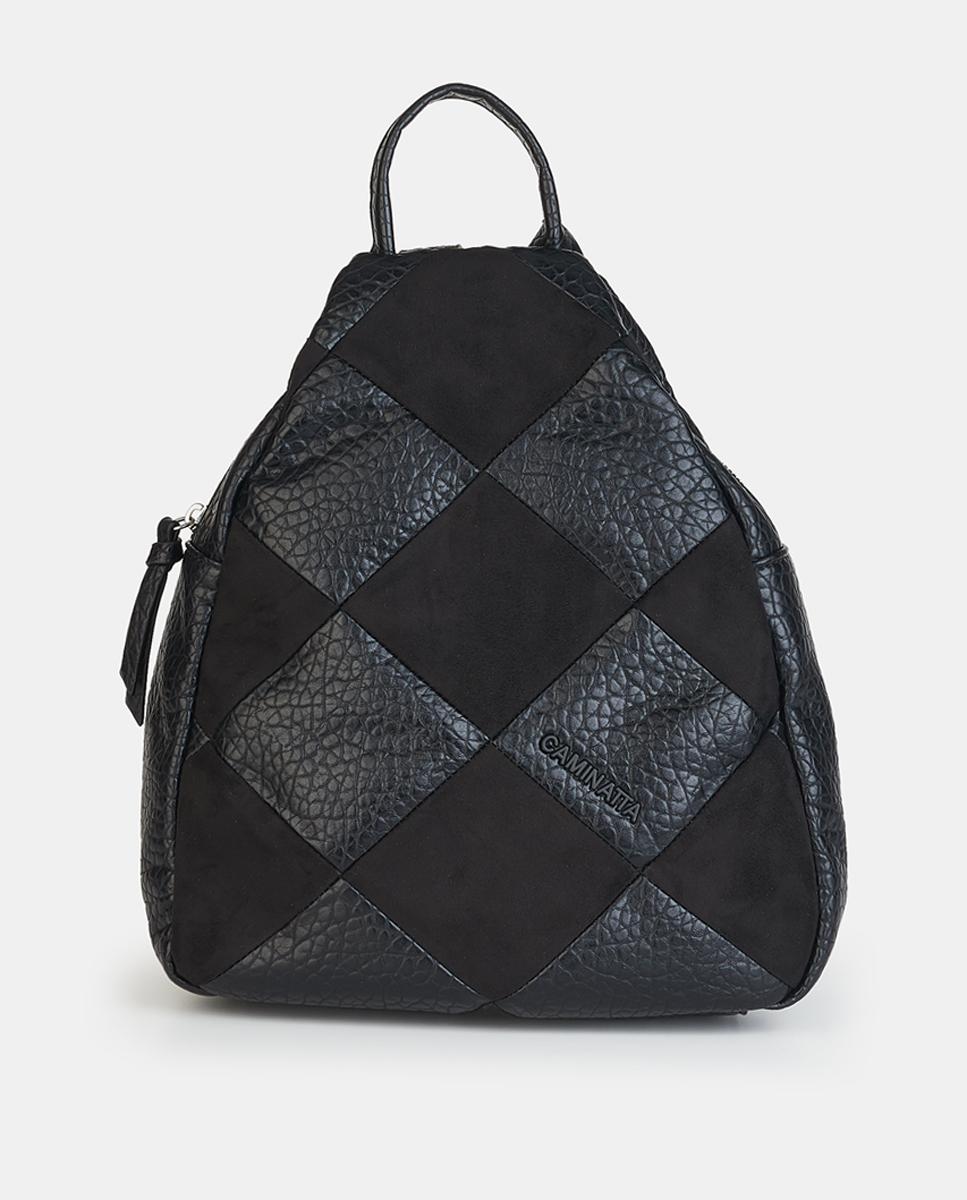 Imagen 0 de Mochila con cremallera Negro