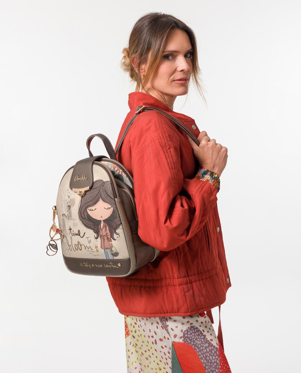 Mochila com Aba Tulip Multicolor-6