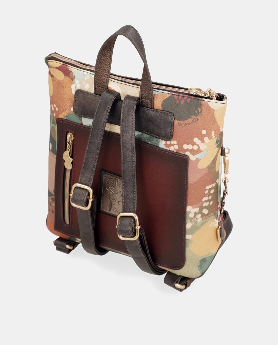 Mochila Quadrada Blossom Multicolor-4