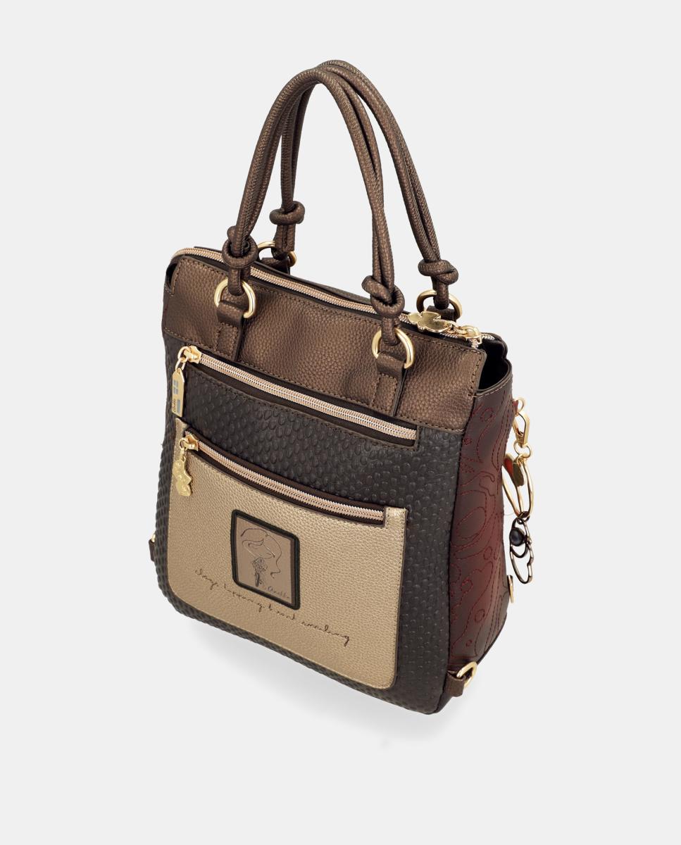 Mochila Estampada Blossom Multicolor-4