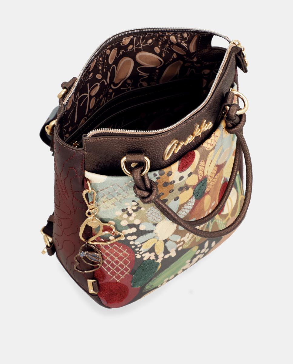 Mochila Estampada Blossom Multicolor-5