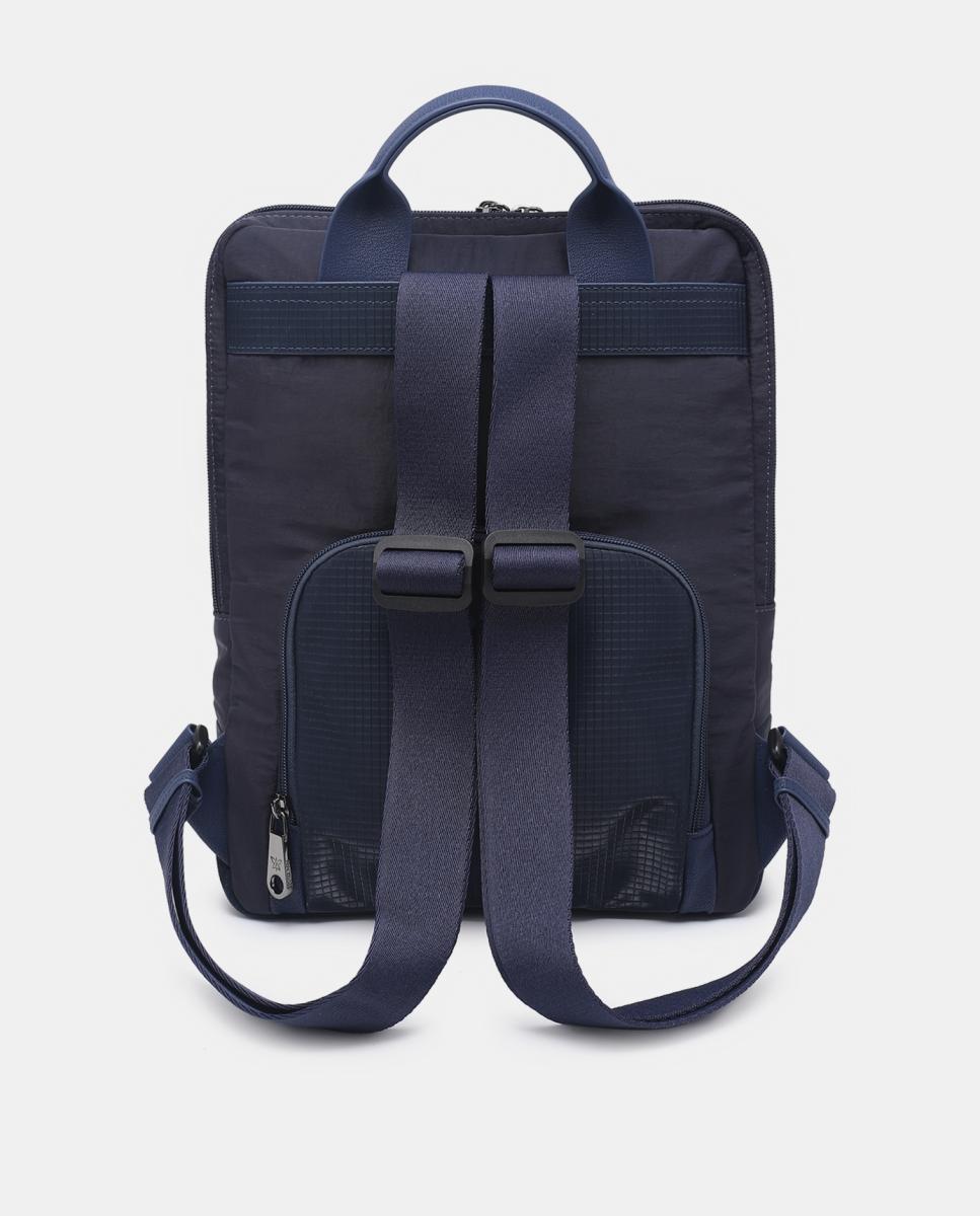 Mochila con bolsillo frontal Azul Pepe Moll Azul-3