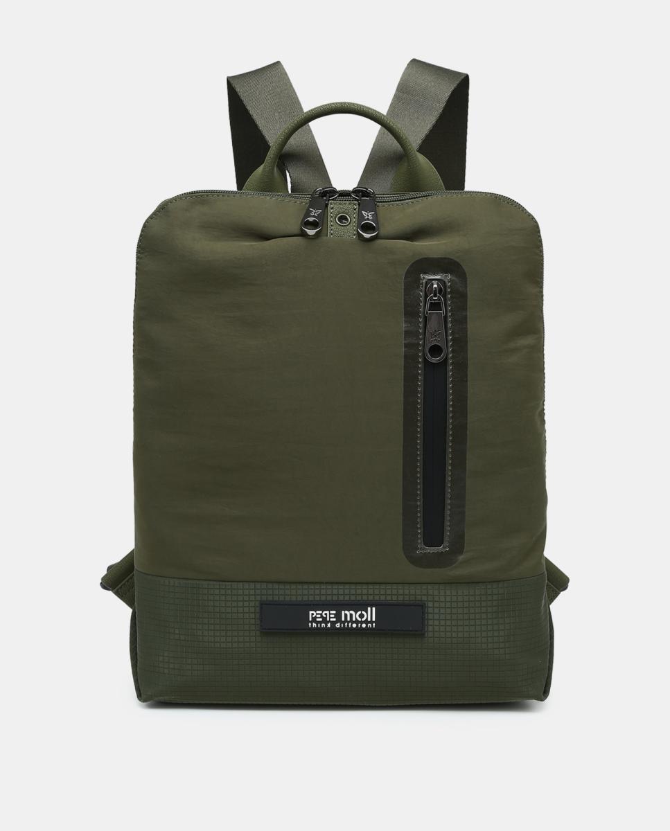 Mochila con bolsillo frontal Verde Pepe Moll Verde-1