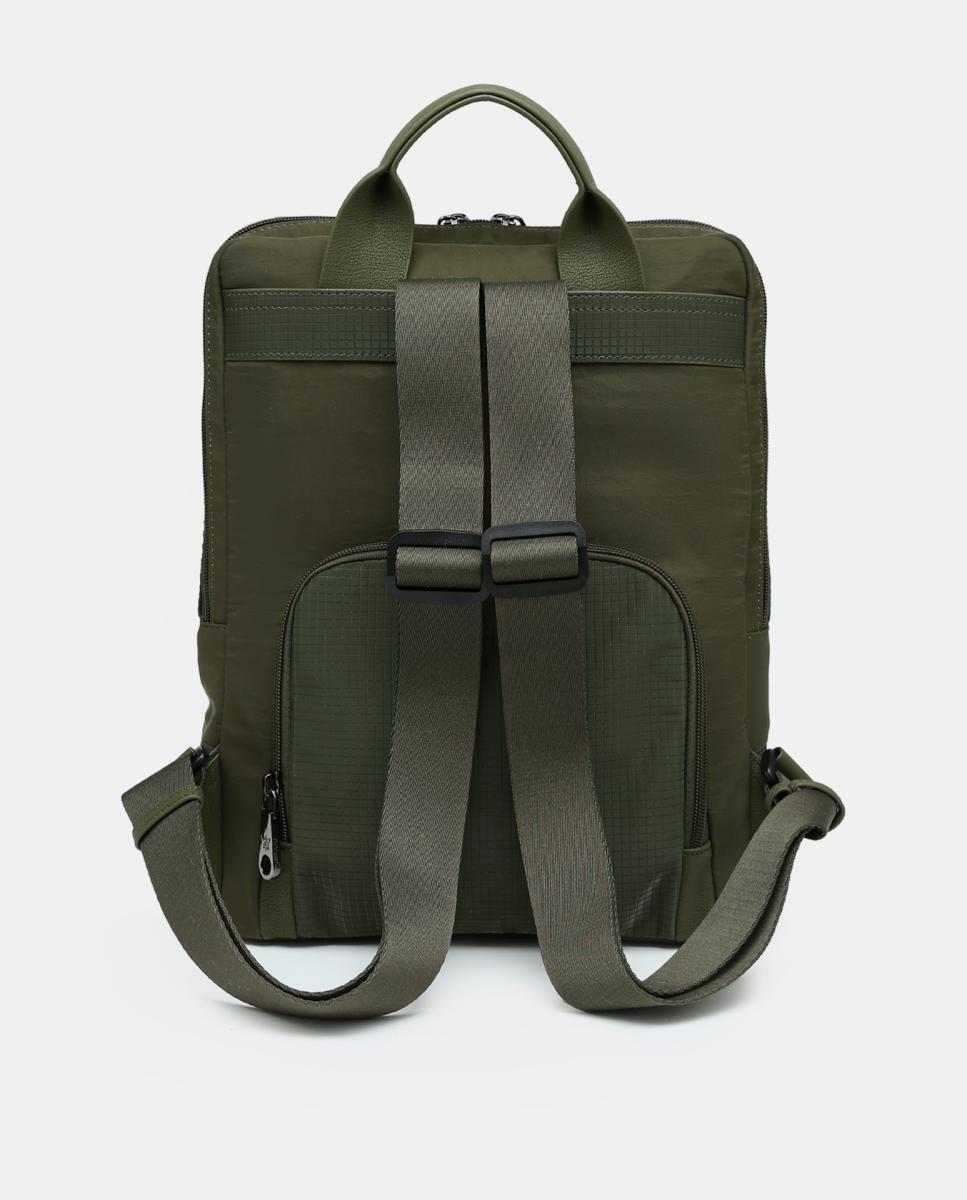 Mochila con bolsillo frontal Verde Pepe Moll Verde-3